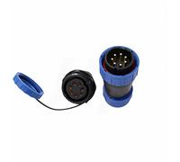 HangTon TY28 7 pin 25A circolare connettore impermeabile vite crimpare senza saldatura maschio femmina cavo spina zoccolo a sgancio rapido per dispositivo elettrico marino all'aperto