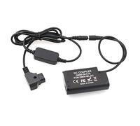 HangTon V-mount D-tap to Dummy Battery DMW-DCC16 DC Coupler per Panasonic Lumix DC-S1 S1M S1H S1R S1RM Camera