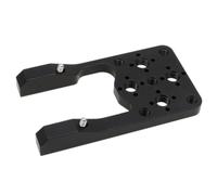 HangTon WCU-4 Supporto di montaggio della piastra di base per l'unità manuale di messa a fuoco wireless ARRIs, di installazione della staffa di montaggio superiore inferiore con vite da 3/8"-16