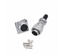 HangTon WS16 2 Pin Aviation Circular Metal Connector 14 AWG 10A Heavy Duty Industrial Power AC Solar Automotive Applicazione ad alta tensione esterna