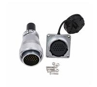 Hangton ws28 20 Pin 5a maschio Presa Femmina Aviazione Rotondo connettore di alimentazione separatore saldato Auto esterna Solare
