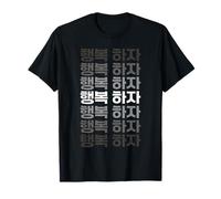 Hangul Tipografia Lettere Corea del Sud Cultura coreana Maglietta