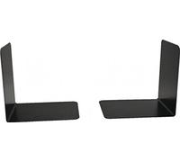 Hangzhou Topline, fermalibri in metallo resistente, 140 mm, colore nero, confezione da 2 pezzi