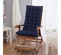 HANHAN Cuscino con schienale alto in legno per sdraio portatile, spesso, morbido, per viaggi, vacanze, interni ed esterni