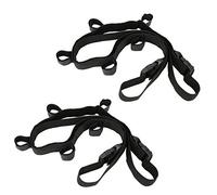 HANHEFLY Asta di Pesca del Veicolo Holding Cinghia Organizzatore Portatile Regolabile Black
