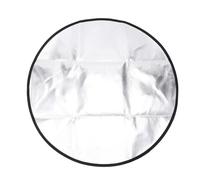 HANHEFLY Calcinetto per Griglie a Prova di Fuoco per Camino focolare, Acqua prevenire Il Tappeto a Prova di Olio Design di Grandi Dimensioni (Foglio di Silicone e Alluminio)