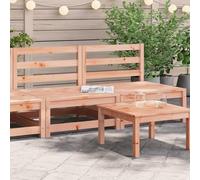 HANJIEFACAI Douglas Solid Wood Garden Sofa Set 2 Seater 70x70x67cm Outdoor Patio Furniture with Slatted Design Waterproof Modular Sectional for Terrace