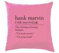 Hank Marvin: Definizione - Cuscino - Marv Divertente Slogan Affamato Cibo