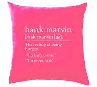 Hank Marvin: Definizione - Cuscino - Marv Divertente Slogan Affamato Cibo