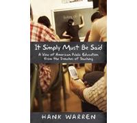 Hank Warren It Simply Must Be Said (Tascabile)