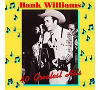 Hank Williams 40 Greatest Hits (Vinyl LP) 12" Album