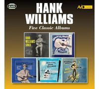 Hank Williams - Five Classic Albums by Hank Williams [CD]