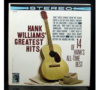 HANK WILLIAMS - HANK WILLIAMS-greatest hits MGM (LP vinyl record)