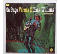 HANK WILLIAMS - HANK WILLIAMS - on stage!/recorded live MGM 3999 (LP vinyl record)