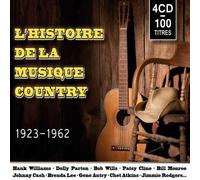 Hank Williams - L'Histoire de la Musique Country : 1923-1962 - Coffret 4 CD