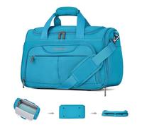 Hanke Borsa da cabina a mano, Blu caraibico, 54.5x20x33.5cm