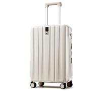 Hanke Trolley valigia con ruote PC rigida, avorio, M (61x42x25cm 64L)