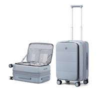 Hanke Valigia con manico largo aperto superiore, Grigio, Expandable 20-inch, Da viaggio