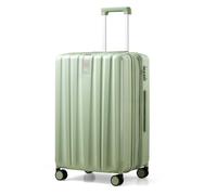 Hanke Valigia da cabina leggera da 20 pollici con ruote, Colore: verde bambù., 24 Inch Expandable, Bagaglio a mano
