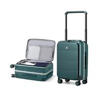 Hanke Valigia espandibile bagaglio a mano a 360°, verde scuro, Breiter Griff S (49x35.1x23.5cm 46L)
