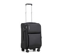 Hanke Valigie Soft Shell, Nero , 20 inch carry on