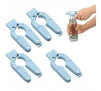 hankousi Apribottiglie multifunzionale, 3 in 1 in plastica apribottiglie e tappo a vite, per anziani e debolezza della mano