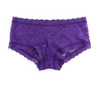 Hanky Panky Boyshort - Mutande Donna in Pizzo Daily Lace Elasticizzato, Slip Donna Cotone e Nylon - Culotte Donna Comode e Colorate, Vita Altezza Regolare