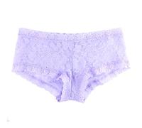 Hanky Panky Boyshort - Mutande Donna in Pizzo Daily Lace Elasticizzato, Slip Donna Cotone e Nylon - Culotte Donna Comode e Colorate, Vita Altezza Regolare
