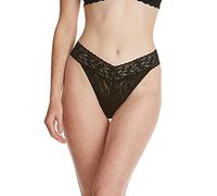hanky panky Original Rise Thong - Mutande Donna in Pizzo Elasticizzate, Tanga Donna Comodi con Vita ad Altezza Regolare - Slip Donna Cotone e Nylon, Lingerie per Completo Intimo Donna, Taglia Unica