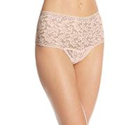 hanky panky Retro Lace Thong - Mutande Donna Vita Alta Elasticizzate, Tanga Donna Comodo e Colorato in Pizzo - Slip Donna Cotone e Nylon, Lingerie per Completo Intimo Donna, Taglia Unica, Pezzo Unico