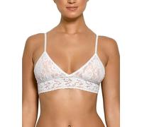 Hanky Panky Signature Lace Triangle Bralette - Bralette Donna Pizzo Morbido sulla Pelle, Reggiseno Senza Ferretto Comodo e Leggero - Reggiseno Donna con Spalline Regolabili e Coppe a Triangolo
