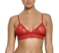 Hanky Panky Signature Lace Triangle Bralette - Bralette Donna Pizzo Morbido sulla Pelle, Reggiseno Senza Ferretto Comodo e Leggero - Reggiseno Donna con Spalline Regolabili e Coppe a Triangolo