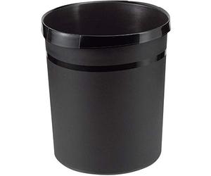 Hanlesi PAPIERKORB Grip 18 Liter, Schwarz