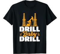 HANLINMY Limited Drill Baby Trash T Shirt Casual Graphic Tops Black XL
