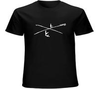 HANLINMY Men's Crossroads Blues Robert Johnson Clapton Vai Satriani FN9158 Short Sleeve T Shirt Black XXL