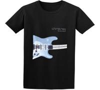 HANLINMY Men's The Very Best of Chris Rea T Shirt Print Tees O Neck Black XXL
