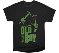 HANLINMY NWT Chan Wook Park Oldboy Cool Art Unisex T Shirt Black XXL