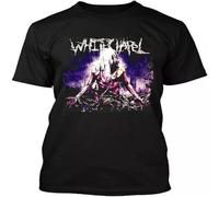 HANLINMY Popular!Chapel American Music Graphic Art Retro T Shirt White M