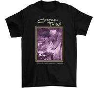 HANLINMY Tee Cocteau Twins Pearly Dewdrops Cotton Men T Shirt Black S