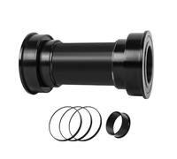 Hanlintk Cuscinetto interno per bicicletta, BB92 per bici da strada con albero cavo integrato, 24 mm, cuscinetto interno con albero cavo integrato per Dub BB86/92 MTB, accessori per biciclette