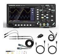 HANMATEK 2 in 1 Oscilloscopio Digitale Generatore di Degnale DDS con Larghezza di Banda 110 MHz, 2 Canali e Display TFT-LCD, Frequenza di Campionamento 500 MS/s *2