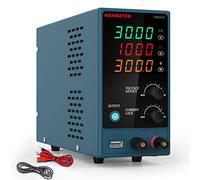 HANMATEK HM310 Alimentatore da Banco Alimentatore Laboratorio Regolato a Commutazione Regolabile da 30 V / 10 A Display LED a 4 Cifre Funzione LOCK Impostabile Manualmente