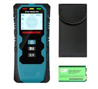 HANMATEK Rilevatore Montanti 5 in 1 con Sensore Intelligente, Display LCD HD e Allarme Acustico, Scanner Pareti per Metalli, Cavi AC, Legno e Tubi - Rilevatore di Cavi Elettrici Profesionale - SF4