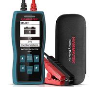 HANMATEK Tester per Batteria Auto 12V/24V, 100-2000CCA,Tester Generatore per Veicoli a Motore,Analizzatore Digitale della Batteria Dell'Auto,per Auto,Camion,ATV,Barche - BD10