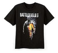 hanmeishi Battlefield 3 Men's T-Shirt Unisex Black Cotton Print Tee Shirts L