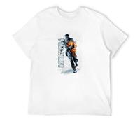 hanmeishi Battlefield 4 Men's T-Shirt Unisex White Cotton Print Tee Shirts XXL