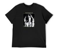 hanmeishi Behind The Green Door Men's T-Shirt Unisex Black Cotton Print Tee Shirts S