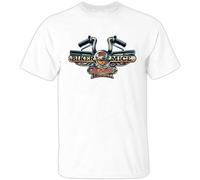hanmeishi Biker Mice from Mars TV Series Poster 1993 Men's T-Shirt Unisex White Cotton Print Tee Shirts S