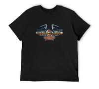 hanmeishi Biker Mice from Mars TV Series Poster Men's T-Shirt Unisex Black Cotton Print Tee Shirts 3XL