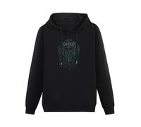 hanmeishi Marduk Black Metal Assault Mens Hooded Unisex Black Sweatshirt M